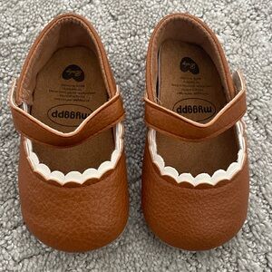 Myggpp Kids Moccasins in Tan